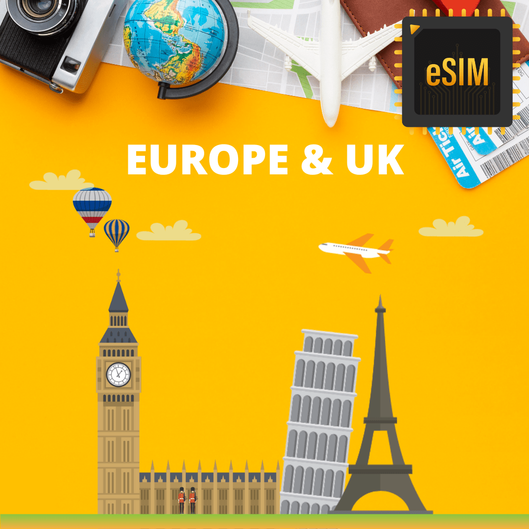 international travel esim for europe
